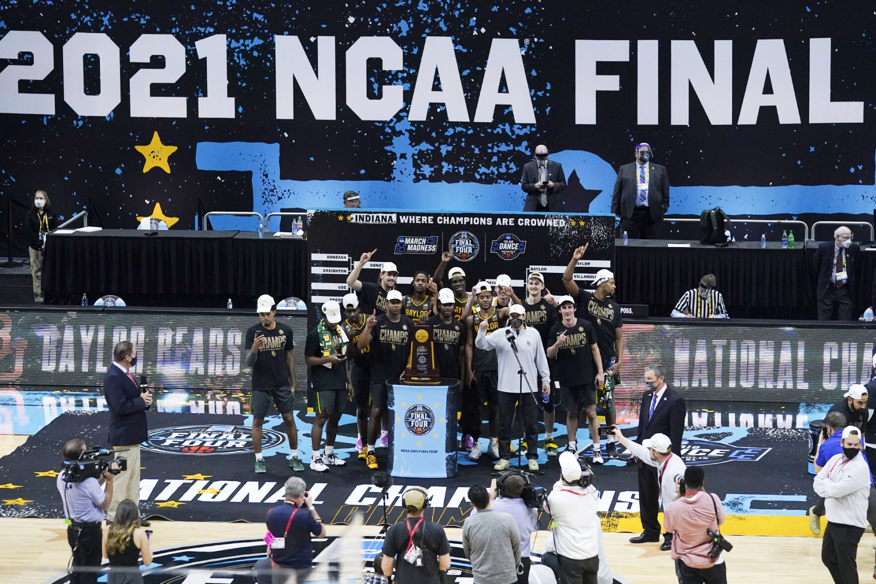 NCAA Final Four Baylor Gonzaga Basketball
